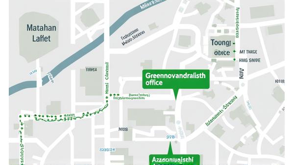 麻布十番オフィス周辺の地図、主要駅からのアクセス表示