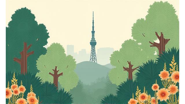 東京の気候に適した庭づくりガイドブックの表紙