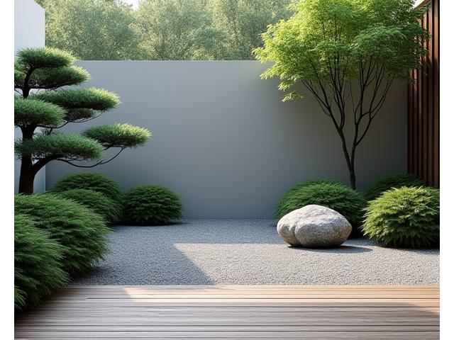伝統と現代が融合した和モダン庭園デザイン