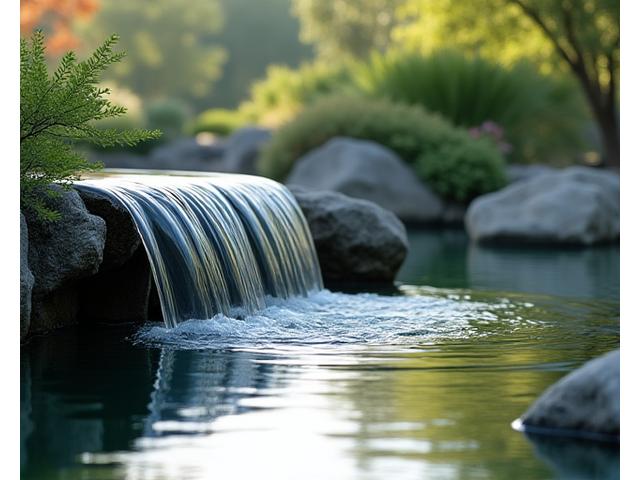 癒しの水音を奏でる水景施設デザイン・施工