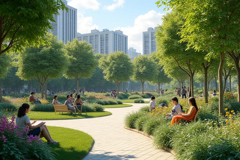 公園リニューアルによる市民憩いの場創造事例