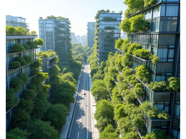 品川駅周辺再開発地区の統合緑化計画事例